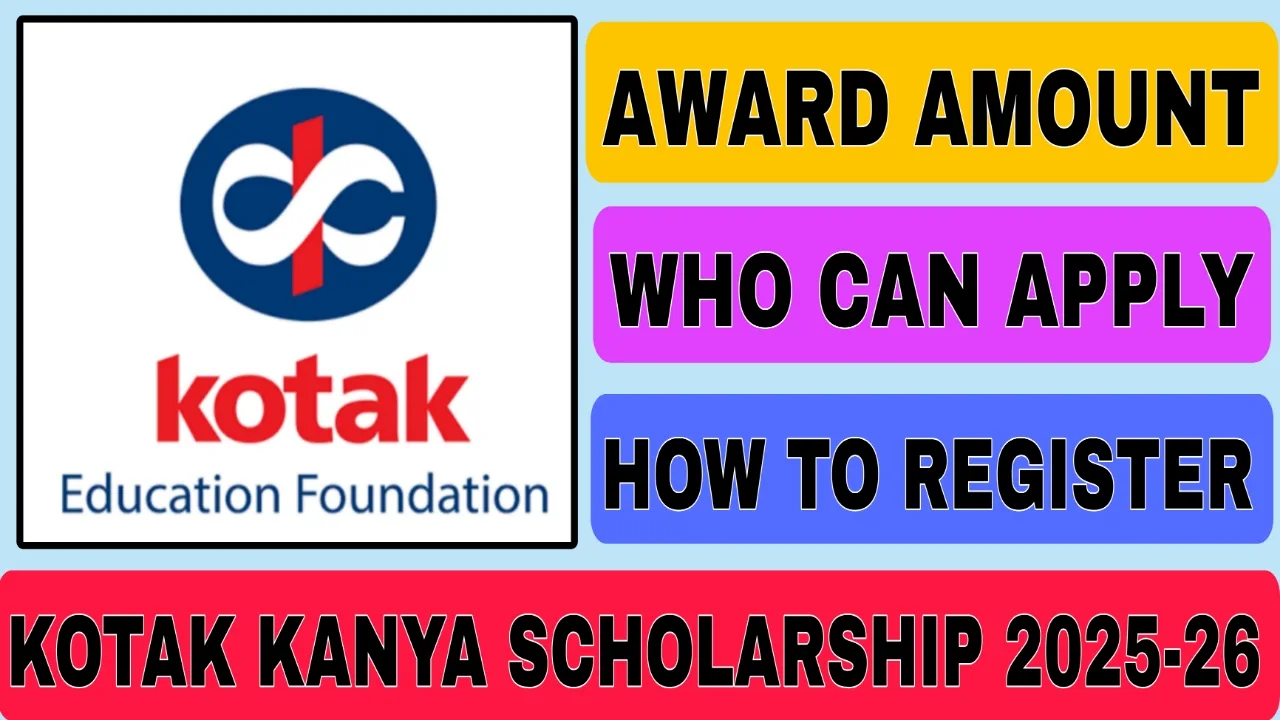 Kotak Kanya Scholarship 2025-26